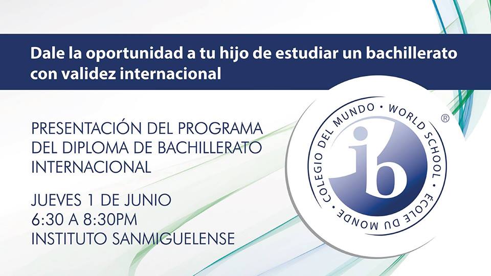 Presentación Programa IB