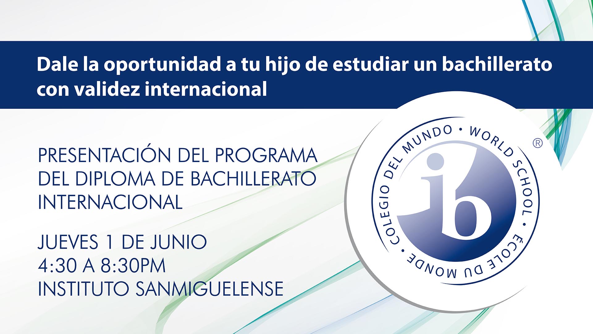 Presentación-Programa del Diploma de Bachillerato Internacional